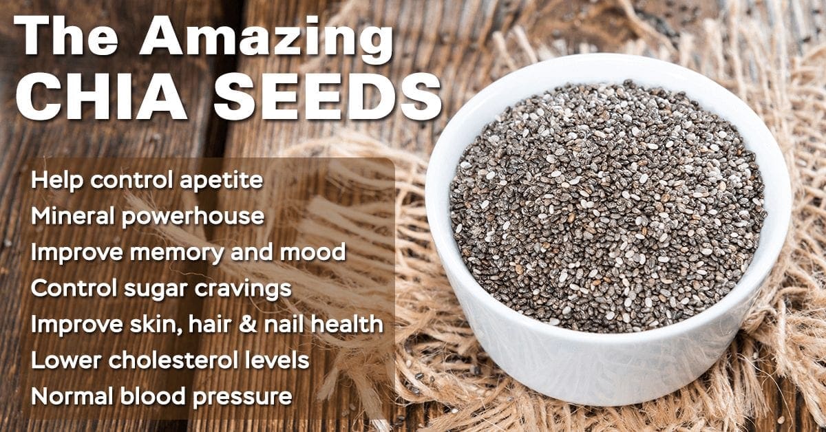 Chia for life… These seeds harbor amazing health benefits!